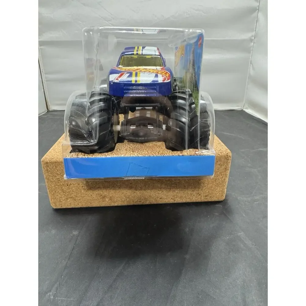 Hot Wheels 2021 Monster Trucks HW Racing Blue #1 1:24 Scale Diecast FYJ83 NIB